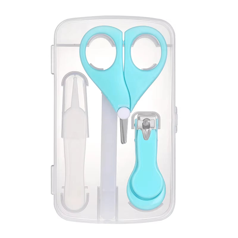 Multi-Piece Baby Health Hygiene Kit Grooming and Health Care Groups Baby Care Nail Cutter Scissors Suit Newborn Cleaning Tools