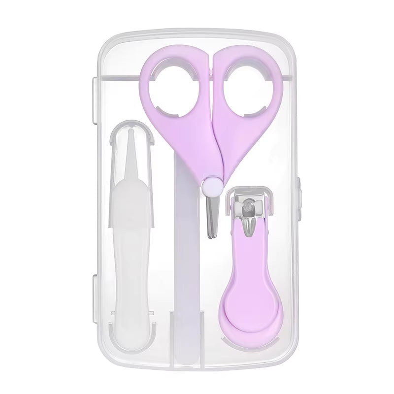 Multi-Piece Baby Health Hygiene Kit Grooming and Health Care Groups Baby Care Nail Cutter Scissors Suit Newborn Cleaning Tools